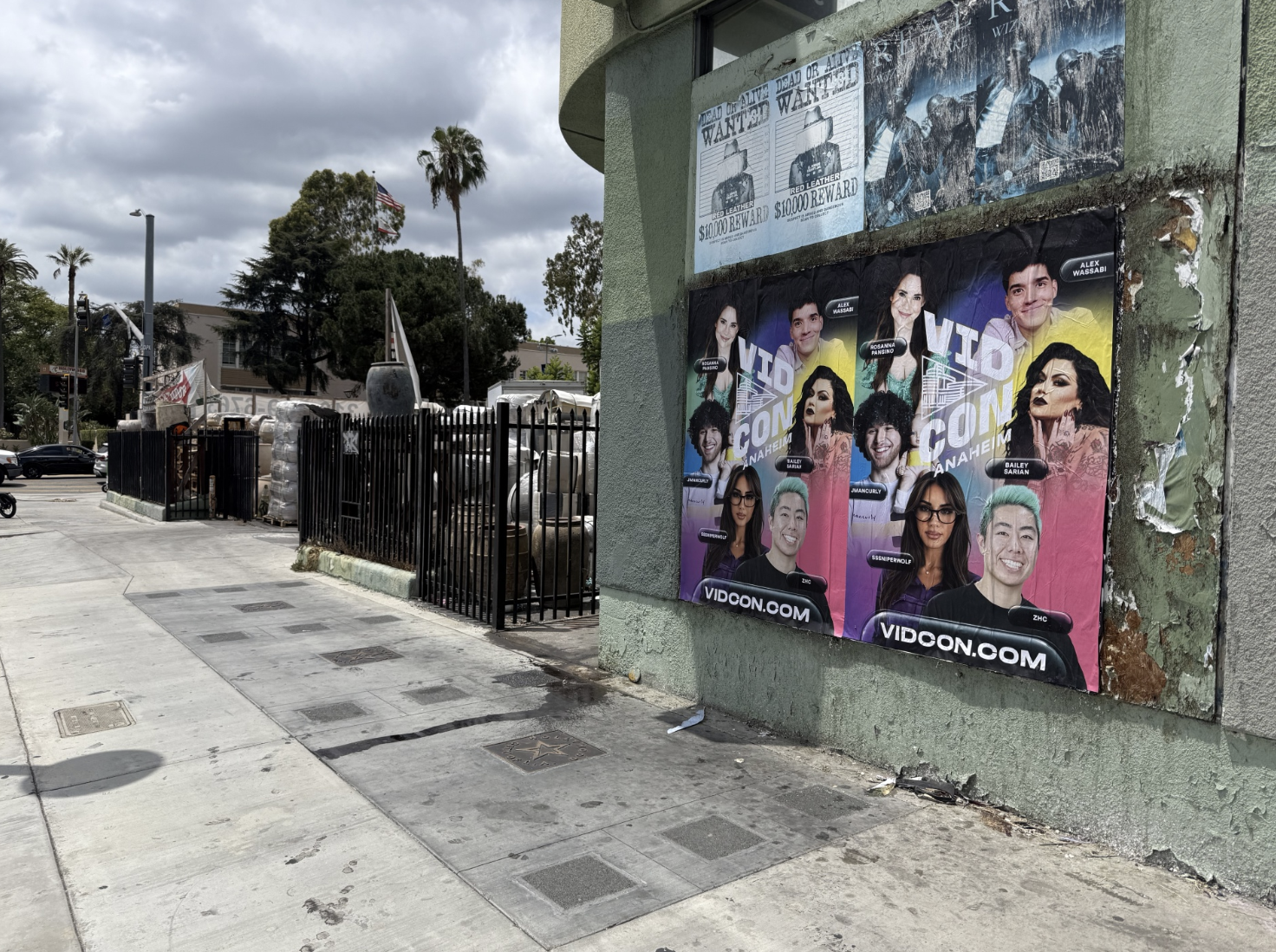 North Mc Cadden Place & West Sunset Boulevard